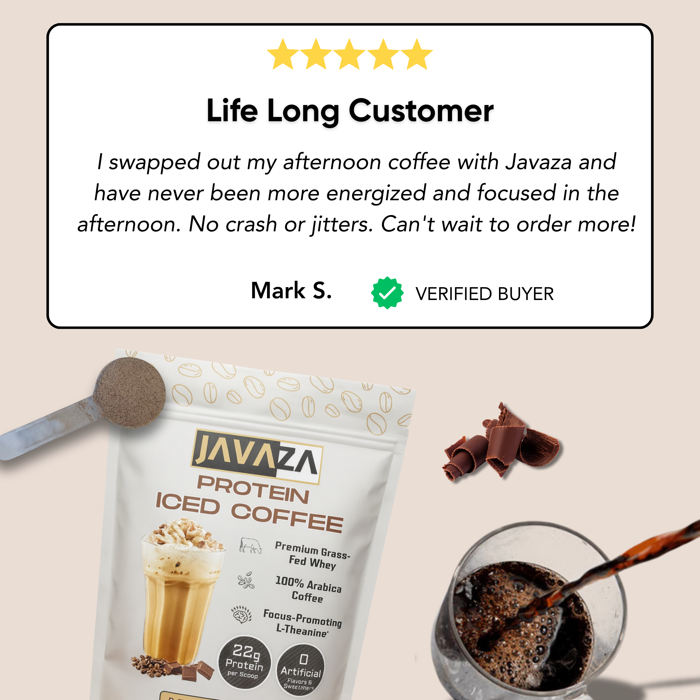 Mocha Latte Protein Iced Coffee