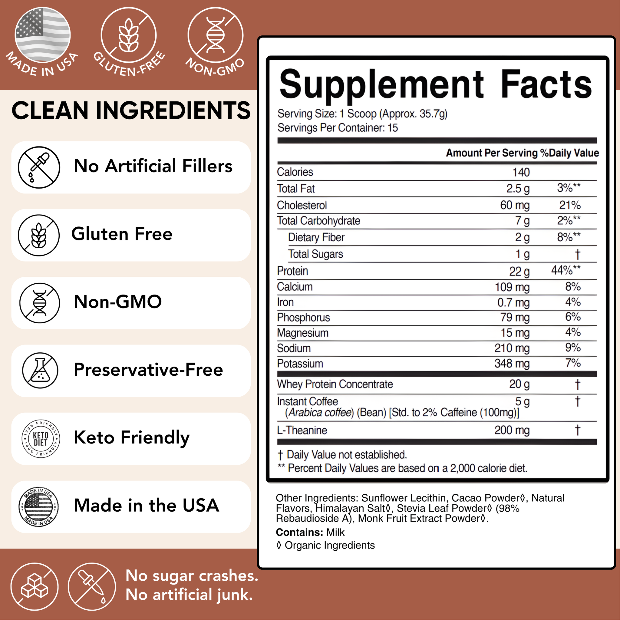 Mocha Latte Protein Iced Coffee